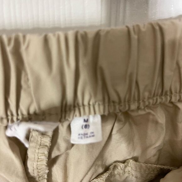 2 pairs of Gap joggers blue and khaki parachute pants size 8 - Picture 10 of 11